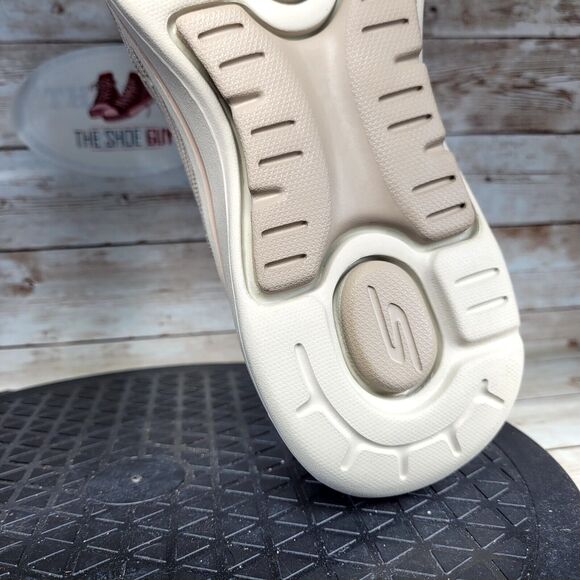 Skechers Go Walk Women Size 9.5 Arch Fit Taupe Walking Running Shoes - Picture 12 of 14